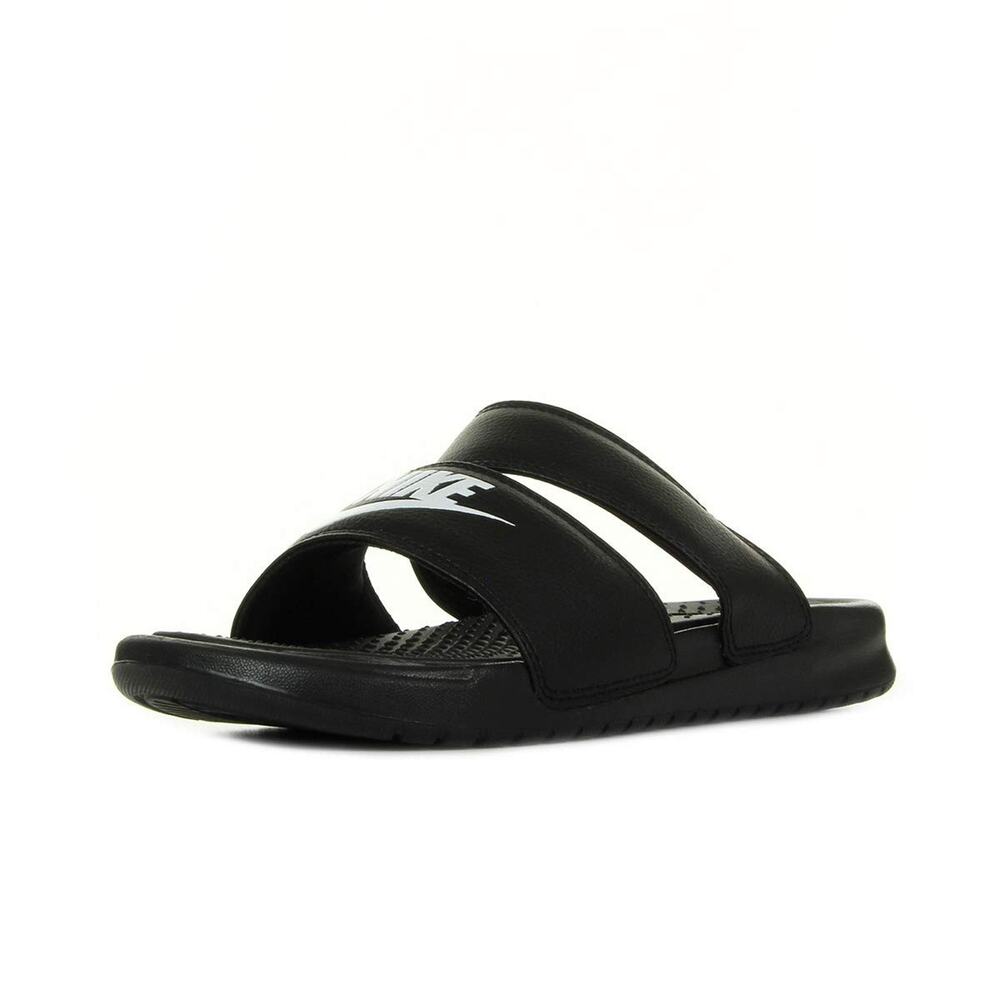 NIKE BENASSI DUO ULTRA SLIDE BLACK/WHITE 6